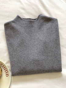 Women's Mock Neck Sweater — View 11