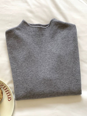 Women's Mock Neck Sweater — View 11