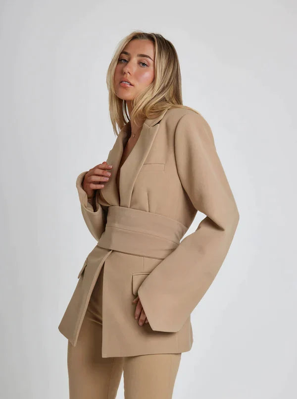 Women's Belted Blazer — View 9