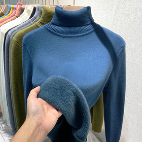 Women's Turtleneck Sweater — View 9
