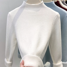 Women's Mock Neck Sweater — View 8