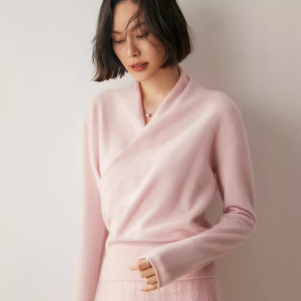 Women's V Neck Sweater — View 2