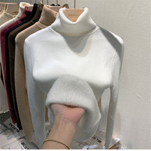 Women's Mock Neck Sweater — View 7