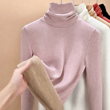Women's Mock Neck Sweater — View 3