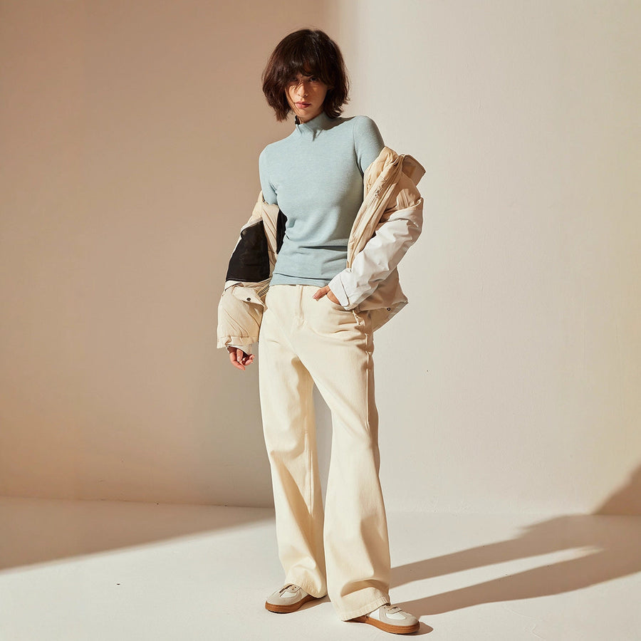 Women's Mock Neck Top — View 2