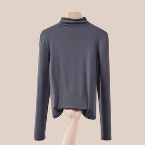 Women's Long Sleeve Turtleneck Sweater — View 6
