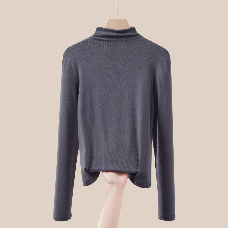 Women's Long Sleeve Turtleneck Sweater — View 6
