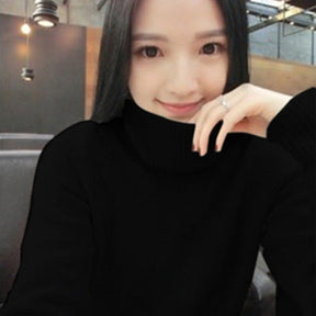 Women's Cashmere Turtleneck Sweater — View 7
