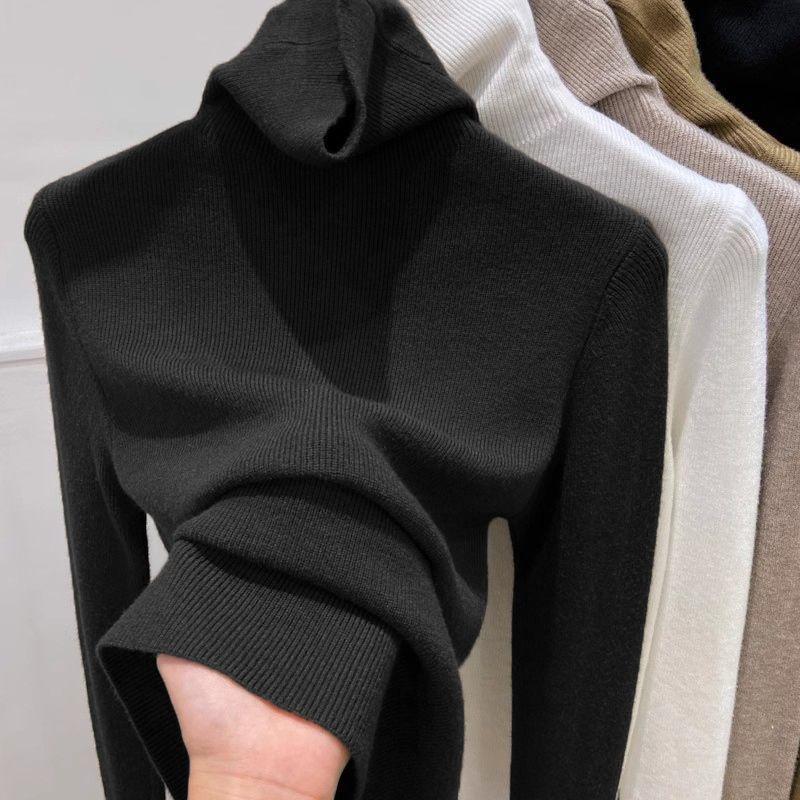 Women's Mock Neck Sweater — View 1