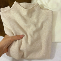 Women's Mock Neck Sweater — View 8