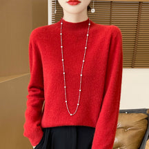 Women's Wool Sweater — View 9