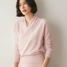 Women's V Neck Sweater — View 9