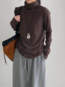 Women's Mock Neck Sweater — View 4