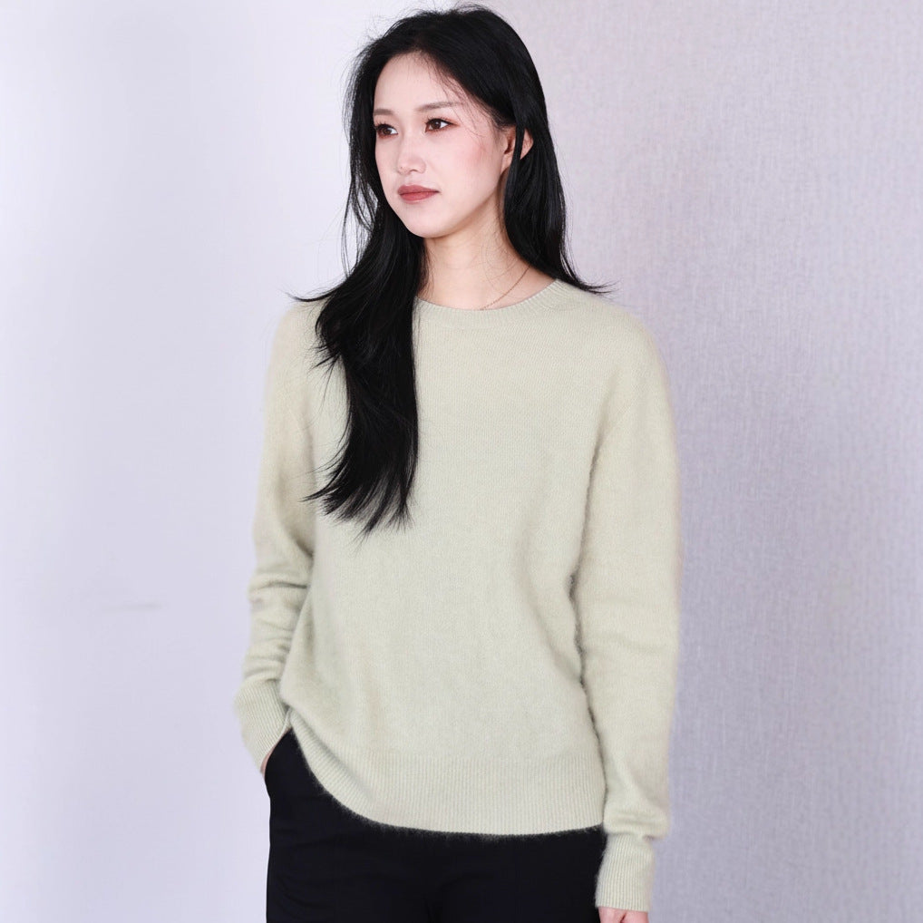 Women's Cashmere Blend Sweater — View 4
