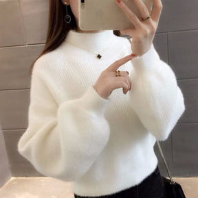 Women's Lantern Sleeve Sweater — View 8