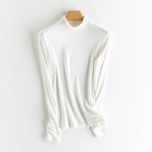 Women's Cashmere Blend Sweater — View 9