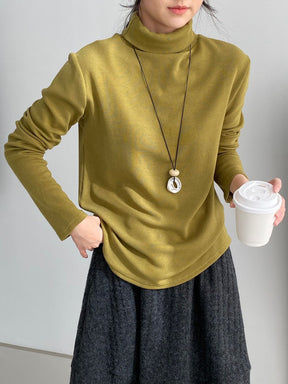 Women's Mock Neck Sweater — View 9