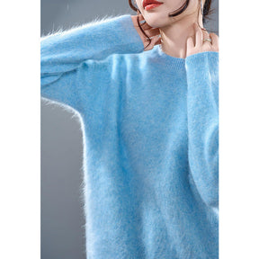 Women's Cashmere Blend Sweater — View 3