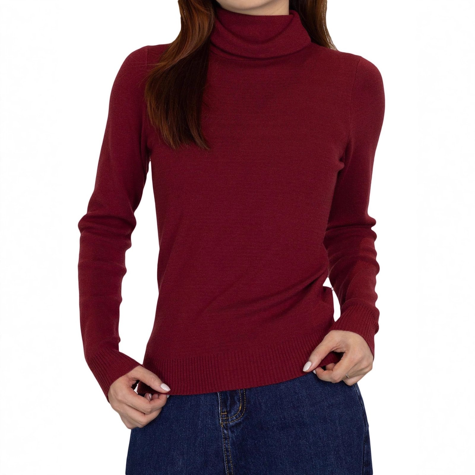 Women's Turtleneck Sweater — View 1