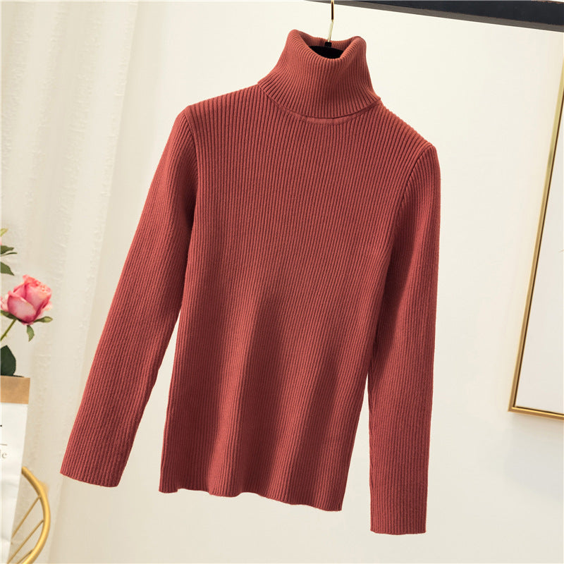 Women's Fitted Turtleneck Sweater — View 5