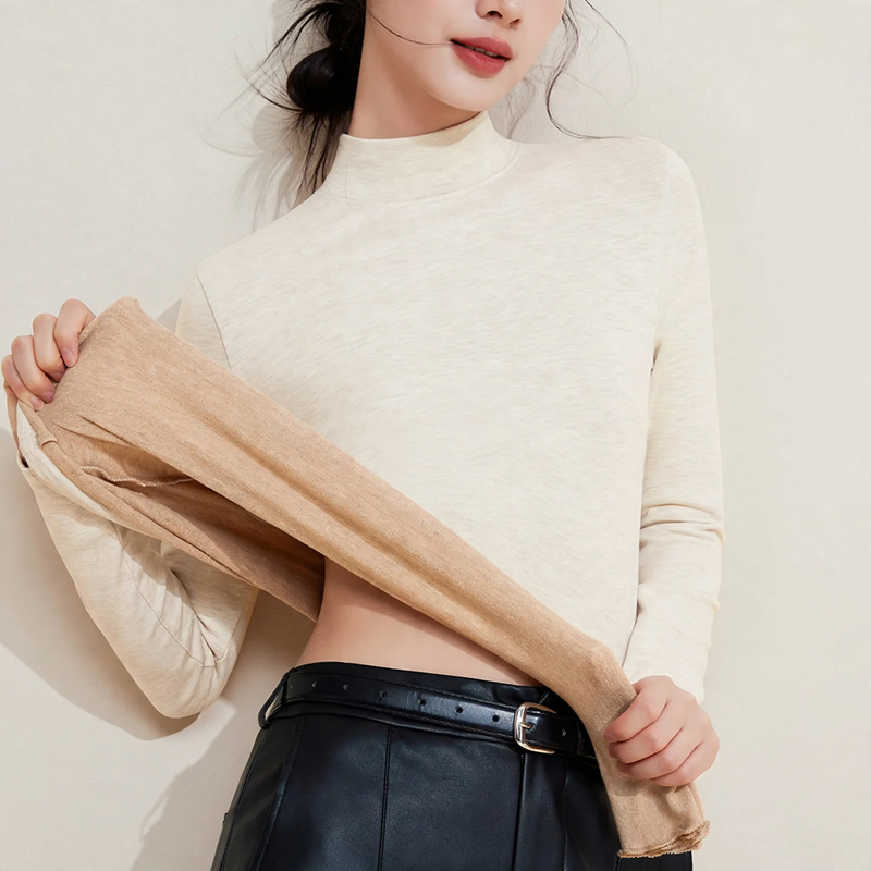Women's Mock Neck Top — View 1