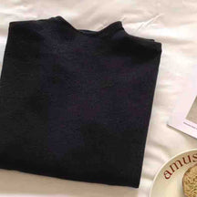 Women's Mock Neck Sweater — View 6
