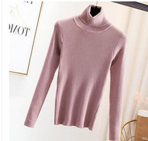Women's Fitted Turtleneck Sweater — View 7