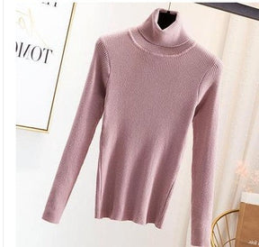 Women's Fitted Turtleneck Sweater — View 7