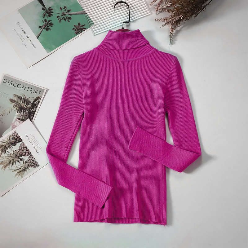 Women's Turtleneck Sweater — View 2