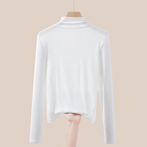 Women's Long Sleeve Turtleneck Sweater — View 3