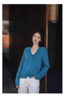 Women's Crewneck Cardigan — View 3