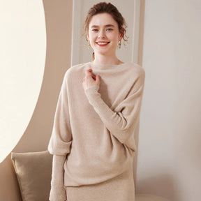 Women's Cashmere Relaxed Fit Sweater — View 3