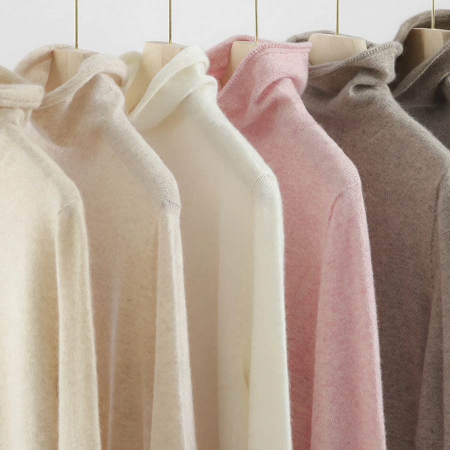 Women's Wool Turtleneck Sweater — View 1