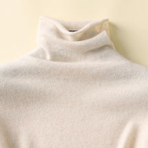 Women's Wool Mock Neck Sweater — View 7