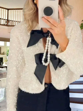 Women's Sequin Detail Jacket — View 1