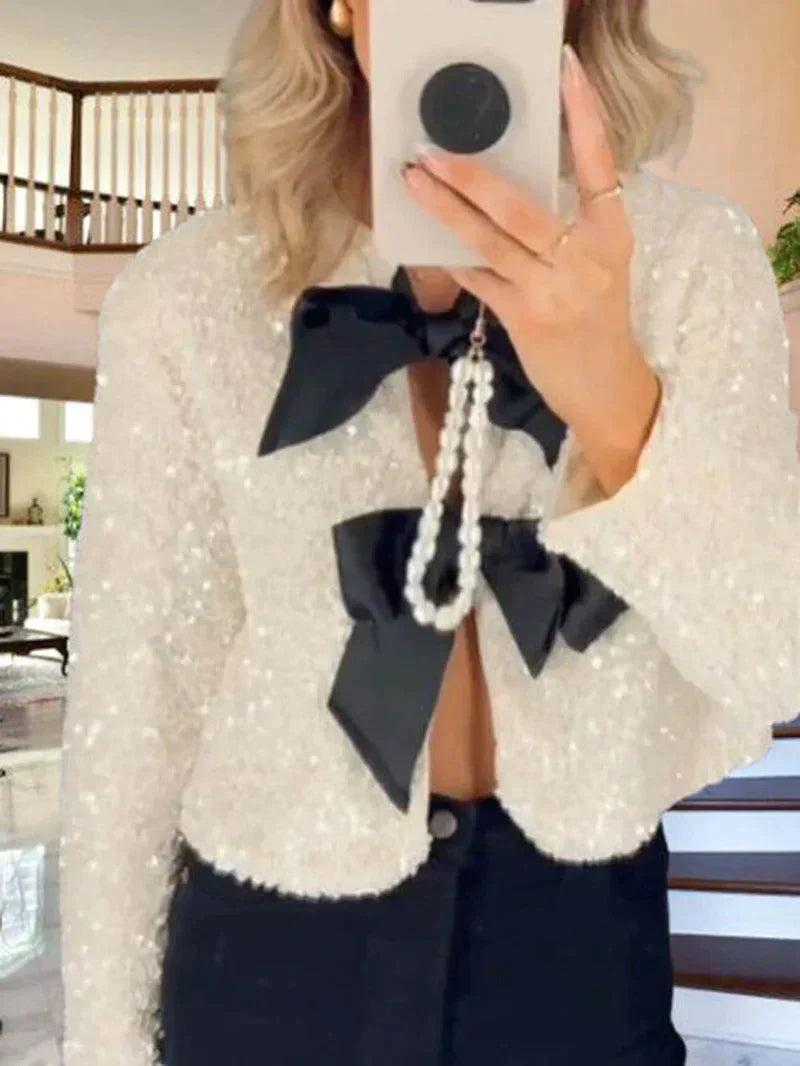Women's Sequin Detail Jacket — View 1
