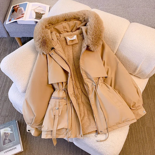 Women's Hooded Fleece Jacket — View 1