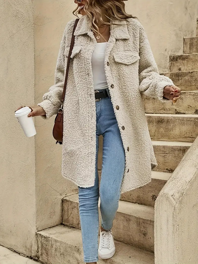 Women's Button Detail Jacket — View 3