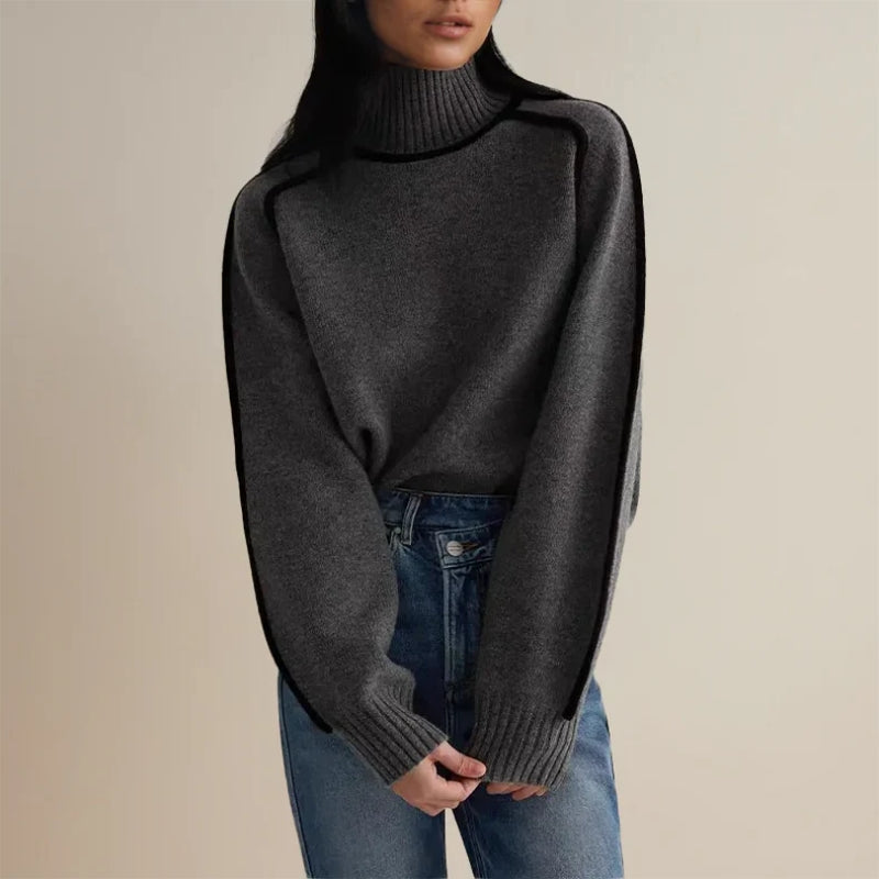 Women's Turtleneck Sweater — View 2