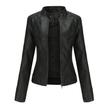 Women's Leather Look Jacket — View 2