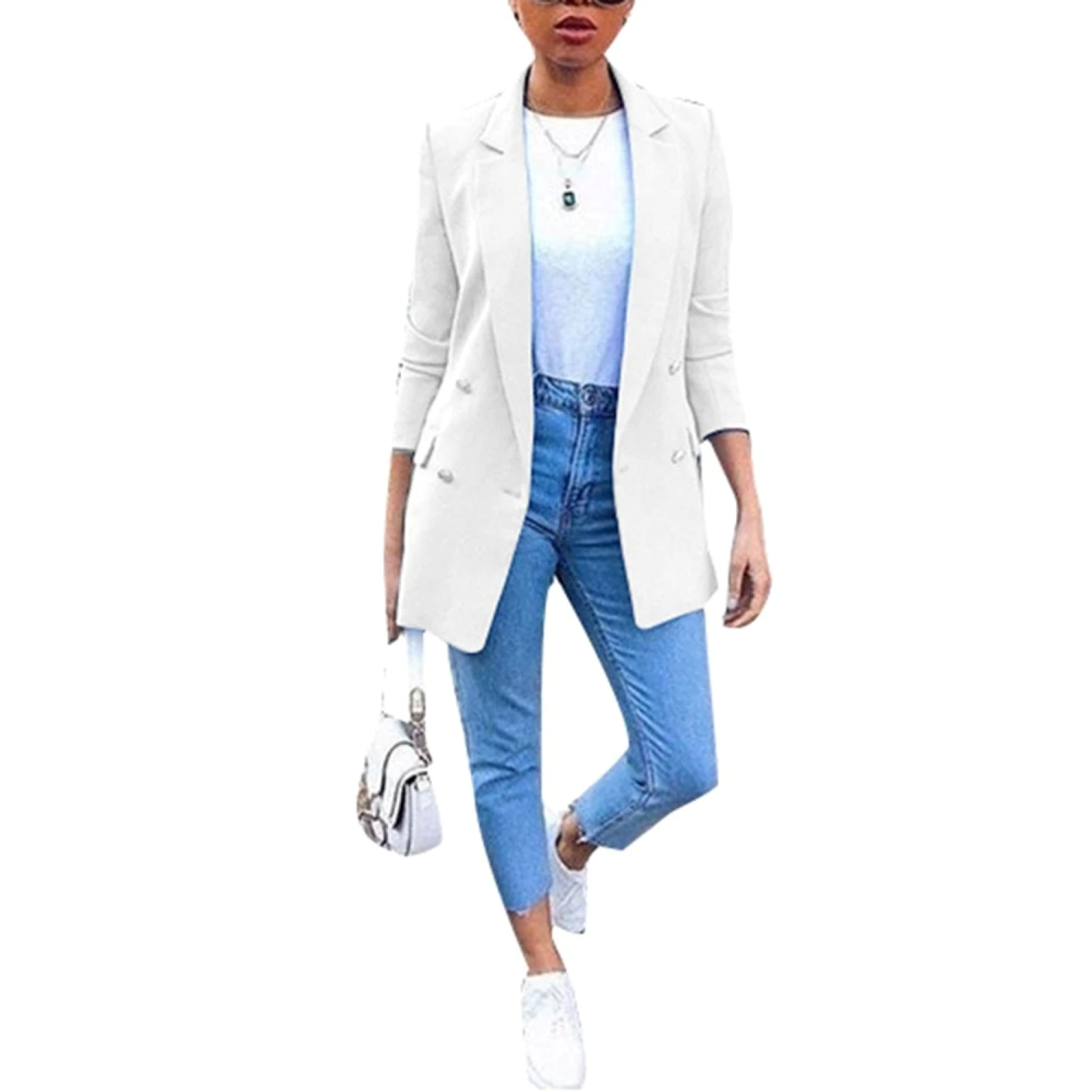 Women's Long Sleeve Blazer — View 5