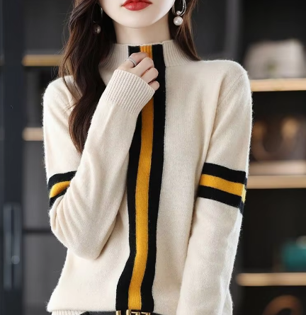 Women's Mock Neck Top — View 1