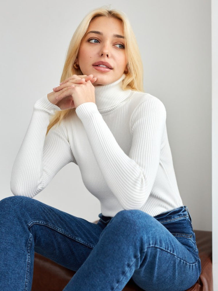 Women's Turtleneck Sweater — View 1