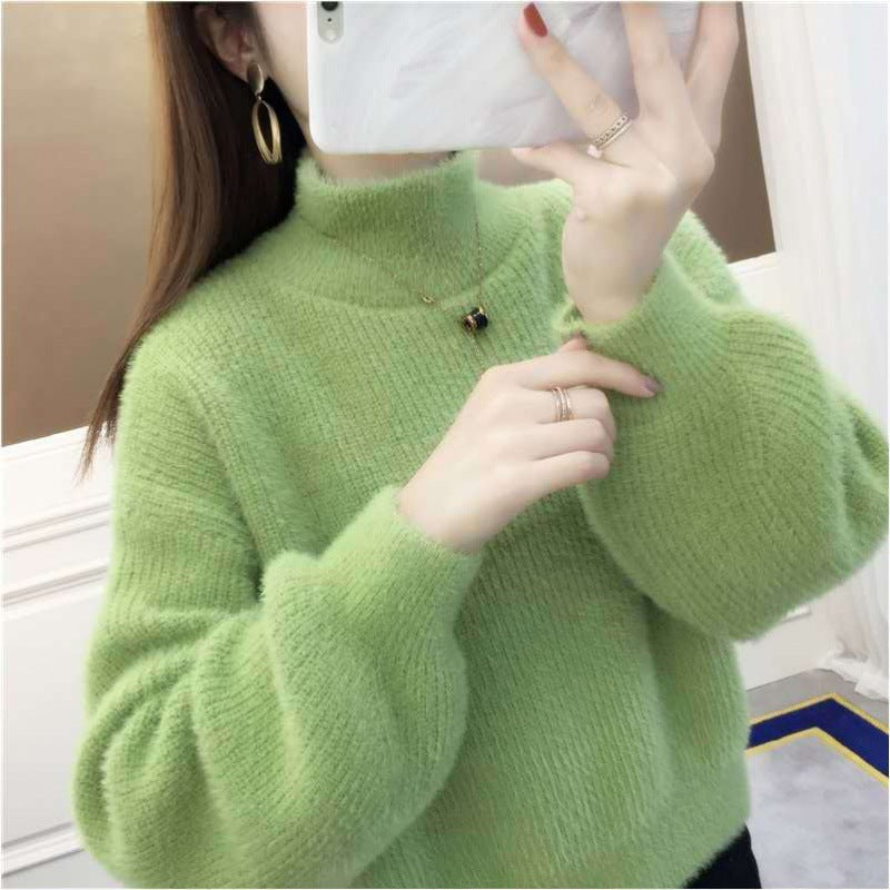 Women's Lantern Sleeve Sweater — View 9