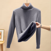 Women's Mock Neck Sweater — View 6