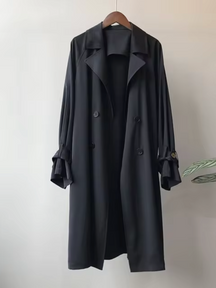 Women's Midi Longline Trench Coat — View 6