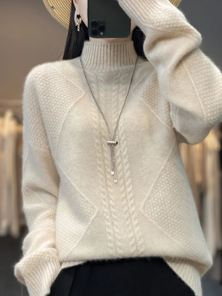 Women's Cashmere Sweater — View 5