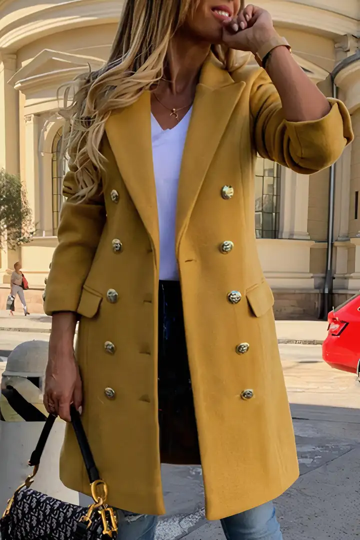 Women's Wool Coat — View 4