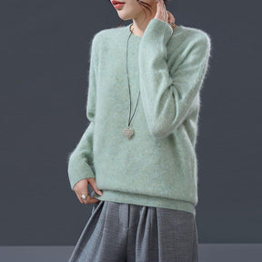 Women's Cashmere Blend Sweater — View 6