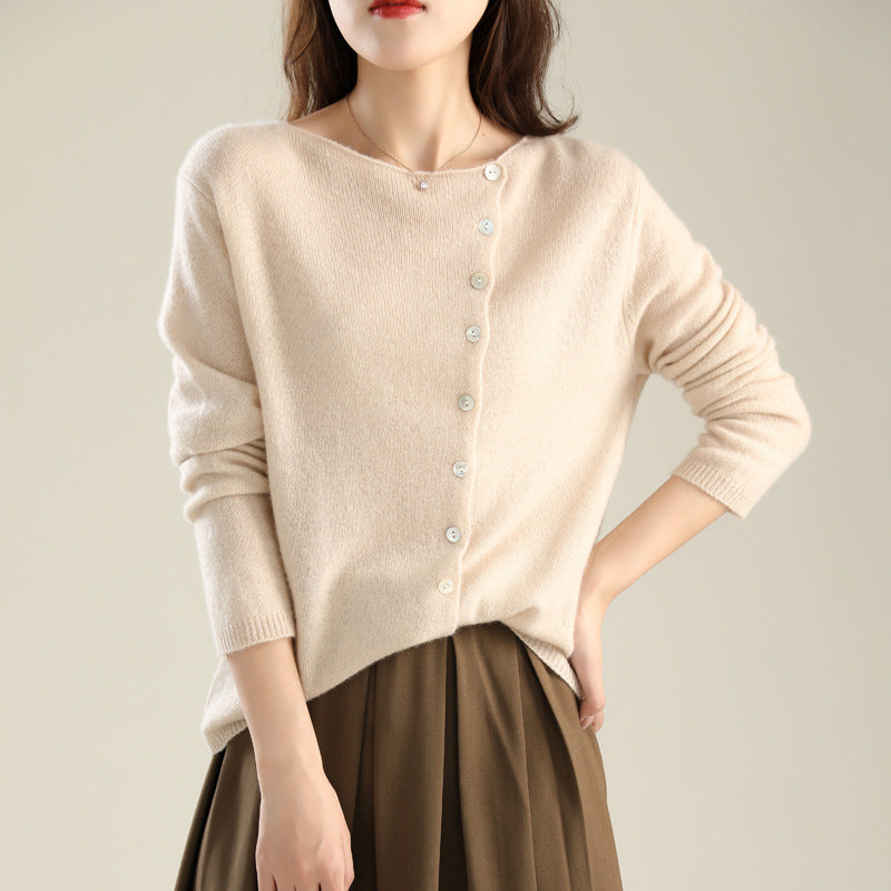 Women's Button Detail Cardigan — View 6